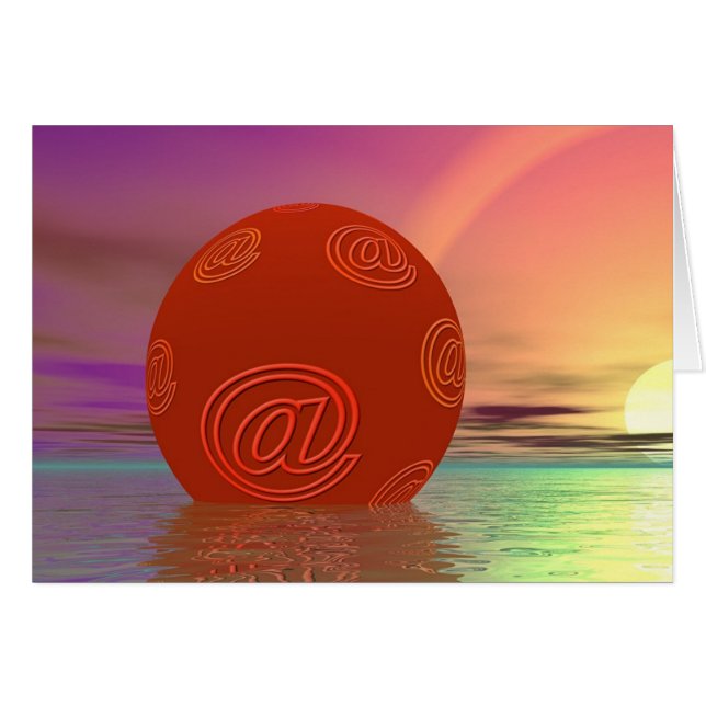 E-mailWereldbol (Voorkant Horizontaal)