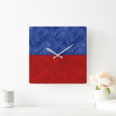 E Maritieme Vlag van het Signaal van de Waterverf Vierkante Klok (Huis)