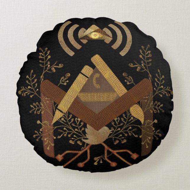 e-Mason 2014 Rond Kussen (Voorkant)