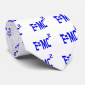 E=MC2 (blauw) Stropdas (Opgerold)