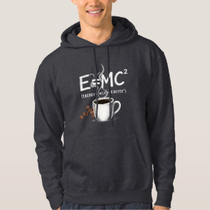 E=MC2 Coffee Brandstof Wetenschap Vergelijking Des Hoodie