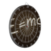 e=mc2... dartbord (Voorkant Links)