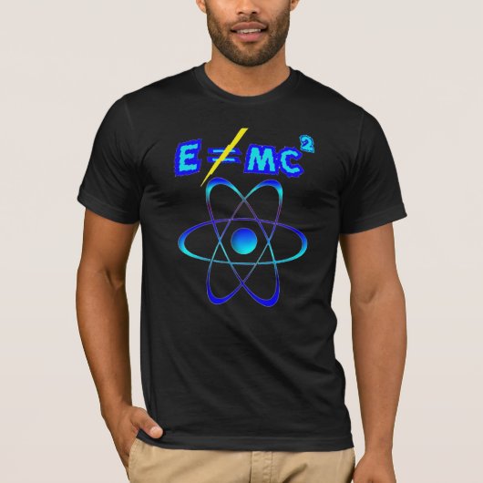 E = mc2 - Einstein had het mis! T-shirt (Voorkant)