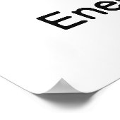 E=MC2 Einstein's Relativiteitstheorie Poster (Hoek)