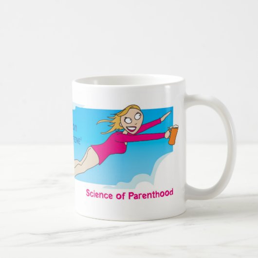 E=MC2: Energy=Mam x Caffeine kwadraat! Koffiemok (Rechts)