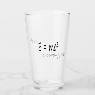 E=mc2-formule, fysicarelativiteitstheorie, zwart glas