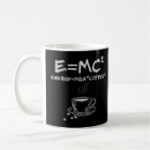 E=MC2 Funny Science Coffee Energy Milk Coffee Koffiemok (Links)