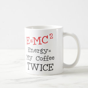 E=MC2 Koffie Koffiemok