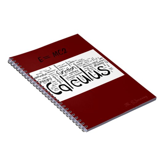 E=MC2 NOTITIEBOEK (Rechterzijde)