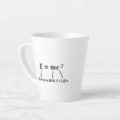 E=mc2 science physics energy Einstein grappige kof Latte Mok (Linkerhoek)