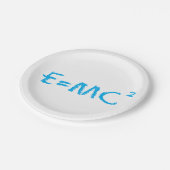 E=MC2 Smart Kind Papieren Bordje (Gekanteld)