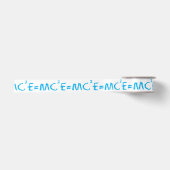 E=MC2 Smart Kind Satijnen Lint (Voorkant)