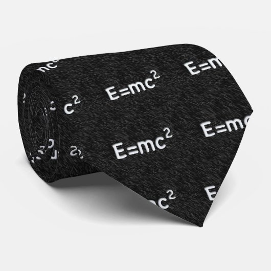 E=mc2 Stropdas (Opgerold)