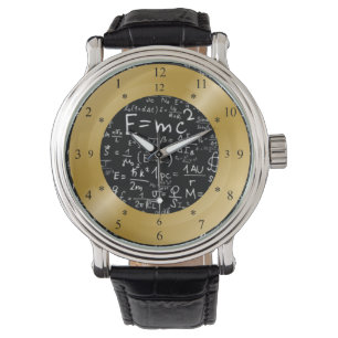 E = mc2 Tijdmachine Horloge ~ Voorwaarts & Achterw