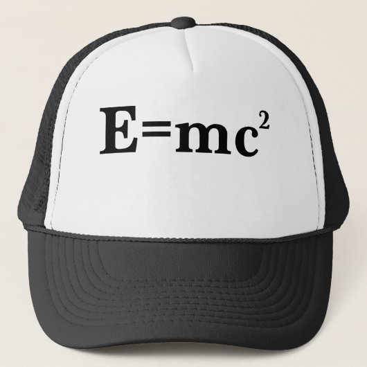 E=mc2 Trucker Pet (Voorkant)