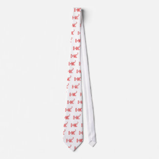 E=MC 2 (rood) Stropdas