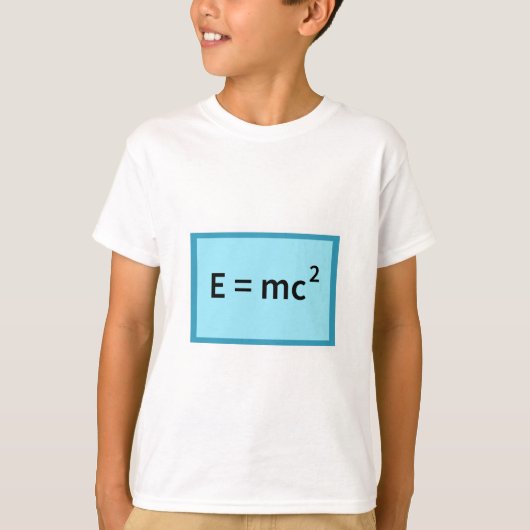 E=mc^2 T-shirt (Voorkant)