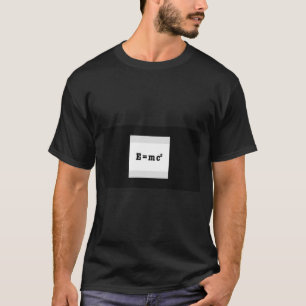 E=mc² Fysica T-Shirt Einstein's Massa-Energiever