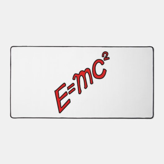 E = mc² – Genieus Modus Aan Bureaumat (Voorkant)