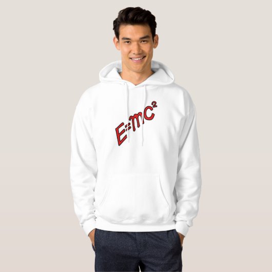 E = mc² – Genius Mode On Hoodie (Voorkant volledig)