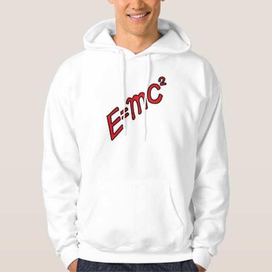 E = mc² – Genius Mode On Hoodie (Voorkant)