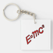 E = mc² – Genius Mode On Sleutelhanger (Voorkant)