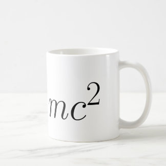 E = mc² koffiemok