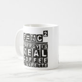 E=mc² Koffiemok (Voorkant links)