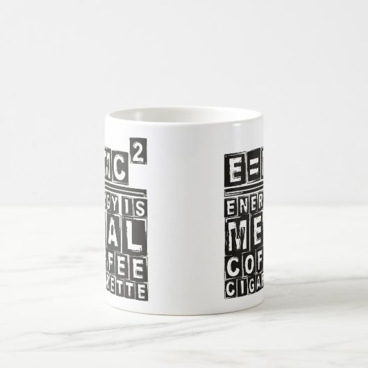 E=mc² Koffiemok (Center)