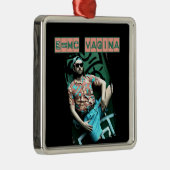 e=mcvagina metalen ornament (Rechts)
