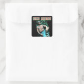 e=mcvagina vierkante sticker (Tas)