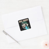 e=mcvagina vierkante sticker (Envelop)