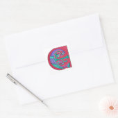 E - MINIATURE VIERKANTE STICKER (Envelop)