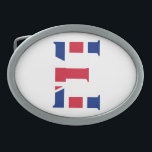 E Monogram bedekt op Union Jack Flag bbcnt Gesp<br><div class="desc">E Monogram afgedekt op de vlag van de vlag van de Unie Buckle Design © Trinkets and Items 2017 - AHP Design. Alle rechten voorbehouden. 030417</div>