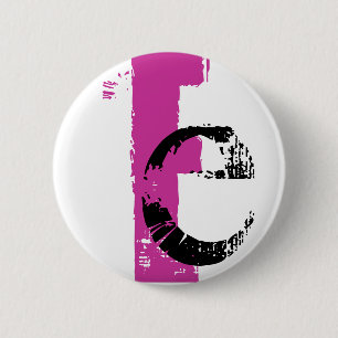 E monogram Button