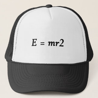 E=mr2 lettertype trucker pet