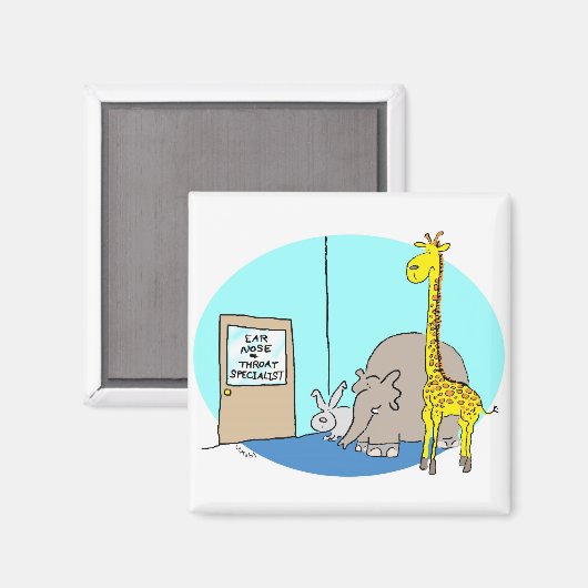 E.N.T. Doctor Magneet (Voorkant / Achterkant)