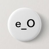 e_O Ronde Button 5,7 Cm (Voorkant)