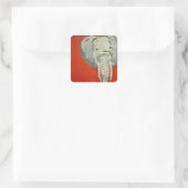 E! olifant Sticker (Tas)