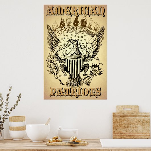 E Pluribus Unum 2 Poster (Keuken)