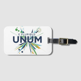 E Pluribus Unum Bagagelabel