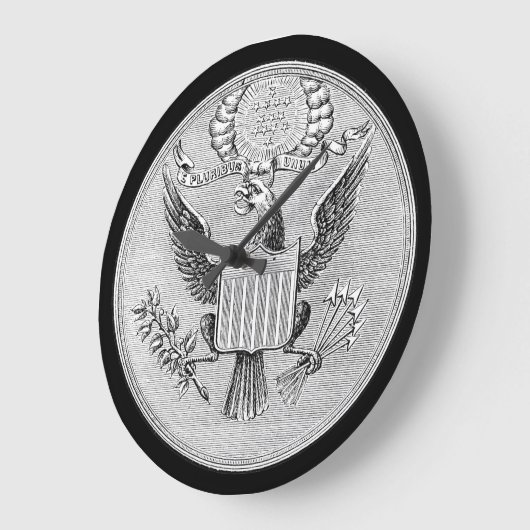 E Pluribus Unum Clock Grote Klok (Hoek)
