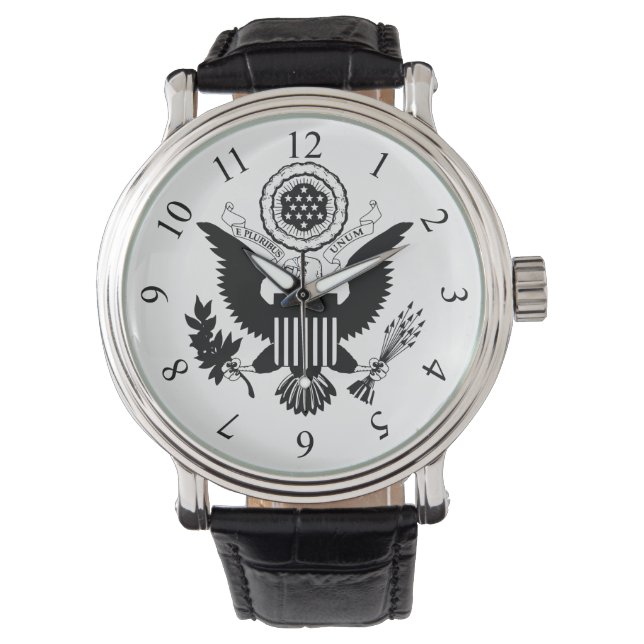 E Pluribus Unum Horloge (Voorkant)