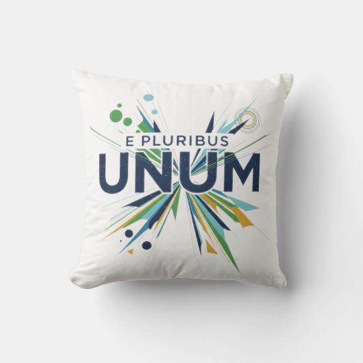 E Pluribus Unum Kussen (Voorkant)