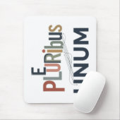 E Pluribus Unum - Ontwerp voor Eenheid Muismat (Met muis)