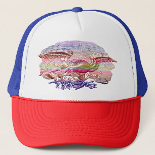 E Pluribus Unum Patriotic Eagle Americana Art Trucker Pet