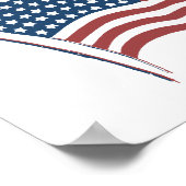 E Pluribus Unum Patriotic U.S. Flag Poster (Hoek)