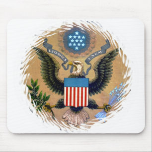 E Pluribus Unum Patriotic United States of America Muismat