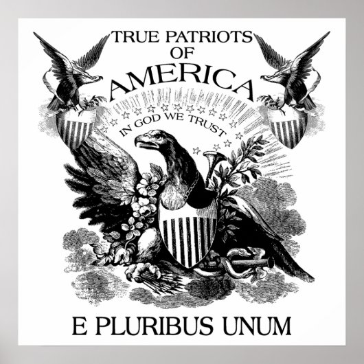 E Pluribus Unum Poster (Voorkant)