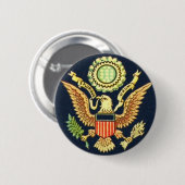 E pluribus unum ronde button 5,7 cm (Voorkant /achterkant)